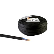 Шнур ШВВПмб 2х0,5 (200м), черный Народный