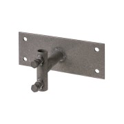 Крепление на верт. поверхность мачты молниеприемника до 4 м с выносом 110 мм, Ø20 мм (с креплением для