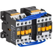 Контактор КМИ-11830 реверс 18А 230В/АС3 2НО IEK KKM13-018-230-20-1