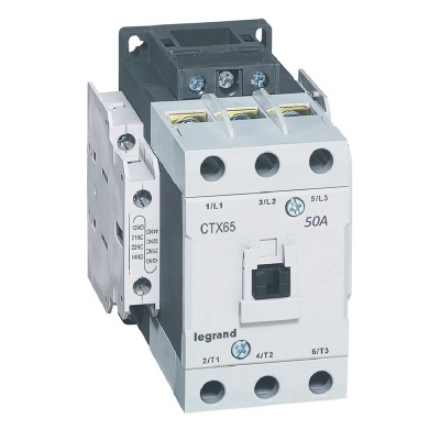 Контактор CTX-3 3P 50А 2НО 2HЗ ~230В 416146 Контактор CTX-3 3P 50А 2НО 2HЗ ~230В 416146