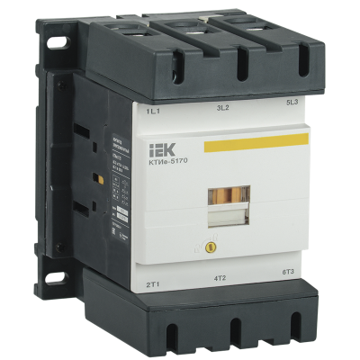 Контактор КТИе-5170 170А 400В/АС3 IEK KKTE50-170-400-10 Контактор КТИе-5170 170А 400В/АС3 IEK KKTE50-170-400-10