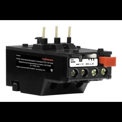 Реле эл. тепловое токовое РТЛ 1014-М (7-10А) te00115231 Реле эл. тепловое токовое РТЛ 1014-М (7-10А) te00115231