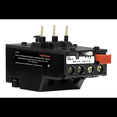 Реле тепловое РТЛ-1006-М (1,0-1,6А) te00115226 Реле тепловое РТЛ-1006-М (1,0-1,6А) te00115226