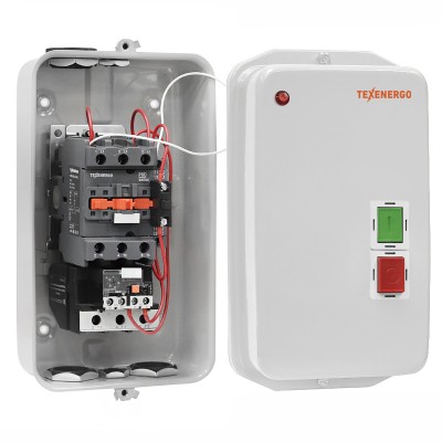 Пускатель магнитный ПМЛ 3230-40 230В 40А 1з+1р У2 Б РТЛ 2057-М2 (37-50А) Теxenergo te00122018 Пускатель магнитный ПМЛ 3230-40 230В 40А 1з+1р У2 Б РТЛ 2057-М2 (37-50А) Теxenergo te00122018
