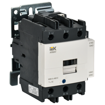 Контактор КМИ-А-49512 LC1D 95А 110В/АС3 1НО/1НЗ IEK ARMAT AR-ACC-41-095-110-11 Контактор КМИ-А-49512 LC1D 95А 110В/АС3 1НО/1НЗ IEK ARMAT AR-ACC-41-095-110-11