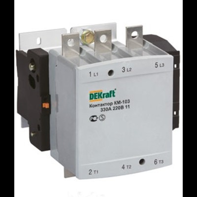 Контактор КМ103-185A-220B-11 22154DEK Контактор КМ103-185A-220B-11 22154DEK