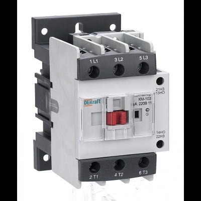 Контактор КМ-103 65А 380В 1НО+1НЗ 22139DEK Контактор КМ-103 65А 380В 1НО+1НЗ 22139DEK