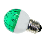 Лампа строб E27 12W зеленая NEON-NIGHT 50мм 411-124