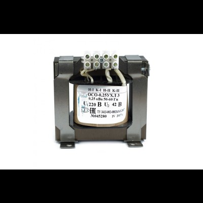 Трансформатор ОСО-0,25 220/42 SQ0719-0004 Трансформатор ОСО-0,25 220/42 SQ0719-0004