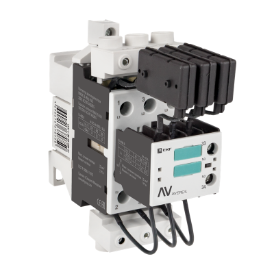 Контактор для конденсатора КМЭК 25 кВАр 230В 1NО EKF AVERES ctrk-s-36-25-230-av Контактор для конденсатора КМЭК 25 кВАр 230В 1NО EKF AVERES ctrk-s-36-25-230-av