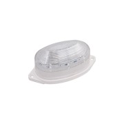 Лампа строб накладная 0,5W 220V (30 светодиодов) зеленая NEON-NIGHT 50мм 415-114