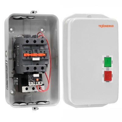 Контактор КМИ 49562 95А 220В 1з+1р У2 Класс Б РТИ 3366 (80-104А) Теxenergo te00444925 Контактор КМИ 49562 95А 220В 1з+1р У2 Класс Б РТИ 3366 (80-104А) Теxenergo te00444925