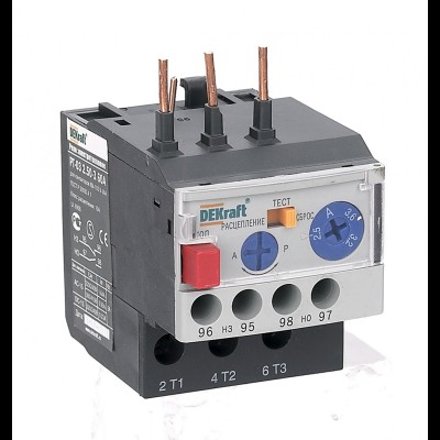 Реле электротепл. для конт. 09-18A 0,10-0,15А РТ-03 DEK 23100DEK Реле электротепл. для конт. 09-18A 0,10-0,15А РТ-03 DEK 23100DEK