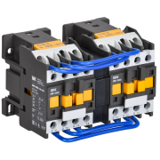 Контактор КМИ-10930 реверс 9А 230В/АС3 2НО IEK KKM13-009-230-20-1
