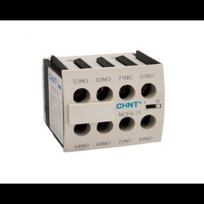 Приставка доп.контакты NCF6-04 к контактору NC6 (R)(CHINT) 261003 Приставка доп.контакты NCF6-04 к контактору NC6 (R)(CHINT) 261003