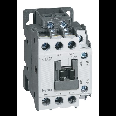 Контактор CTX-3 3P 12А 1НО 1HЗ ~380В 416098 Контактор CTX-3 3P 12А 1НО 1HЗ ~380В 416098