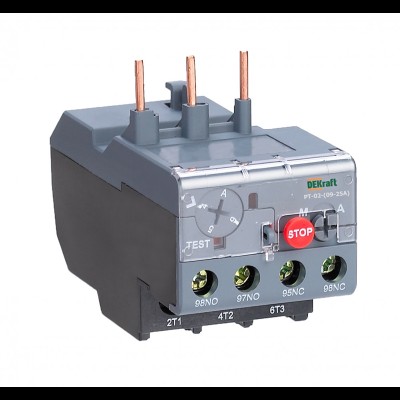 Реле тепловое для контакторов 09А-25А 12.0А-18А 23167DEK Реле тепловое для контакторов 09А-25А 12.0А-18А 23167DEK