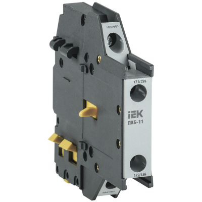 Контакт боковой дополнительный ПКБ-11 1з+1р IEK KPK21-11 Контакт боковой дополнительный ПКБ-11 1з+1р IEK KPK21-11