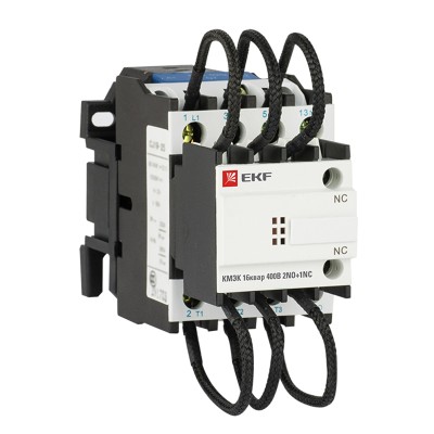 Контактор для конденсатора КМЭК 16квар 400В 2NО+1NC EKF PROxima ctrk-s-32-16-400 Контактор для конденсатора КМЭК 16квар 400В 2NО+1NC EKF PROxima ctrk-s-32-16-400