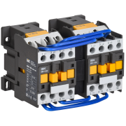 Контактор КМИ-11830 реверс 18А 400В/АС3 2НО IEK KKM13-018-400-20-1