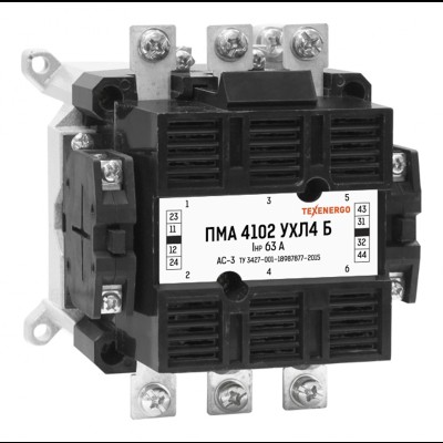 Электромагнитный пускатель ПМА-4102 УХЛ4 Б 110В 2з+2р Texenergo te00321365 Электромагнитный пускатель ПМА-4102 УХЛ4 Б 110В 2з+2р Texenergo te00321365