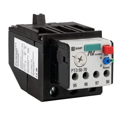 Реле тепловое РТЭ 50-70 50-63А EKF AVERES rel-50-70-50-63-av Реле тепловое РТЭ 50-70 50-63А EKF AVERES rel-50-70-50-63-av