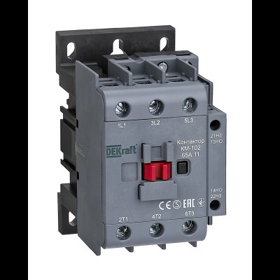 Контактор КМ102 65А 230В 1НО+1НЗ 22008DEK Контактор КМ102 65А 230В 1НО+1НЗ 22008DEK