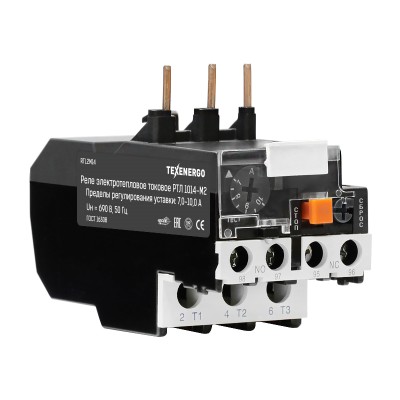Реле тепловое РТЛ-1014-М2 (7-10А) te00115238 Реле тепловое РТЛ-1014-М2 (7-10А) te00115238