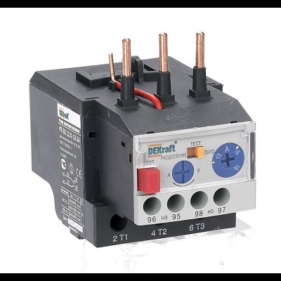 Реле электротепл. для конт. 25-32А 6,30-9,00А РТ-03 DEK 23118DEK Реле электротепл. для конт. 25-32А 6,30-9,00А РТ-03 DEK 23118DEK