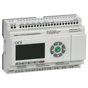 ПЛК HVAC S ЦПУ 6DI 6DO 1AI 5PT 4AO LED дисплей RS485 24В DC Расширяемая версия ONI HVAC-S-CPU22DRA48NNN00024