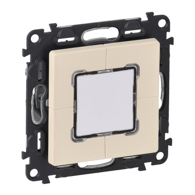 Механизм выключателя Valena Life MyHome для 4 сценариев с лицевой панелью сл. кость 752282 Механизм выключателя Valena Life MyHome для 4 сценариев с лицевой панелью сл. кость 752282