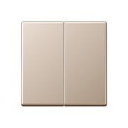 Клавиша для KNX кнопки, 2 группы, шампань A102CH