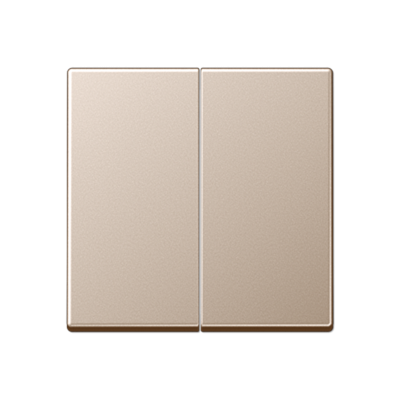 Клавиша для KNX кнопки, 2 группы, шампань A102CH Клавиша для KNX кнопки, 2 группы, шампань A102CH
