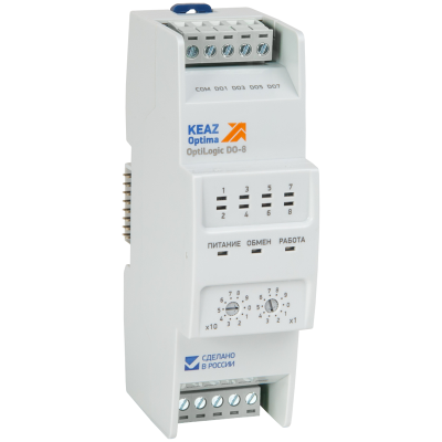 Модуль дискретного вывода OptiLogic L-DO-8 288019 Модуль дискретного вывода OptiLogic L-DO-8 288019