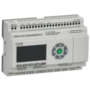 ПЛК HVAC S ЦПУ 8DI 8DO 1AI 4PT 2AO LED дисплей RS485 24В DC Расширяемая версия ONI HVAC-S-CPU23DRA48NNN00024