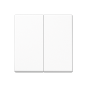 Клавиша для KNX кнопки, 2 группы, белый A102WW